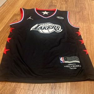 Kids boys children basketball jersy top shirt szL lakers sports game